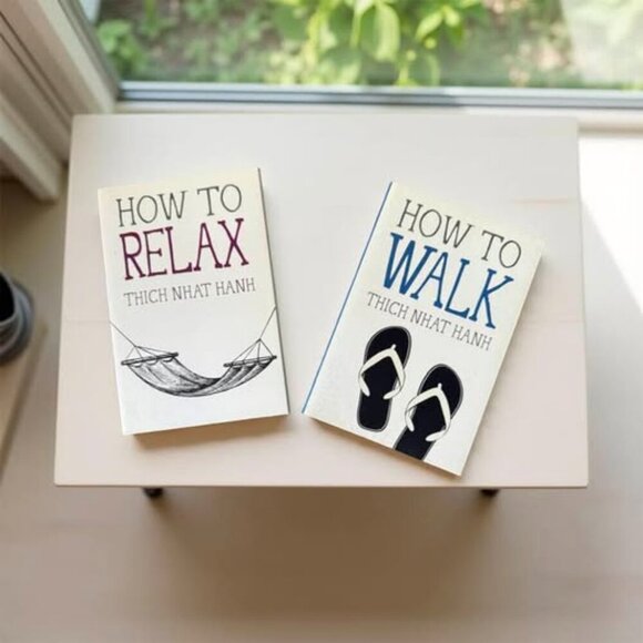 HOW TO RELAX & HOW TO WALK PAIR OF BOOKS - Picture 1 of 1
